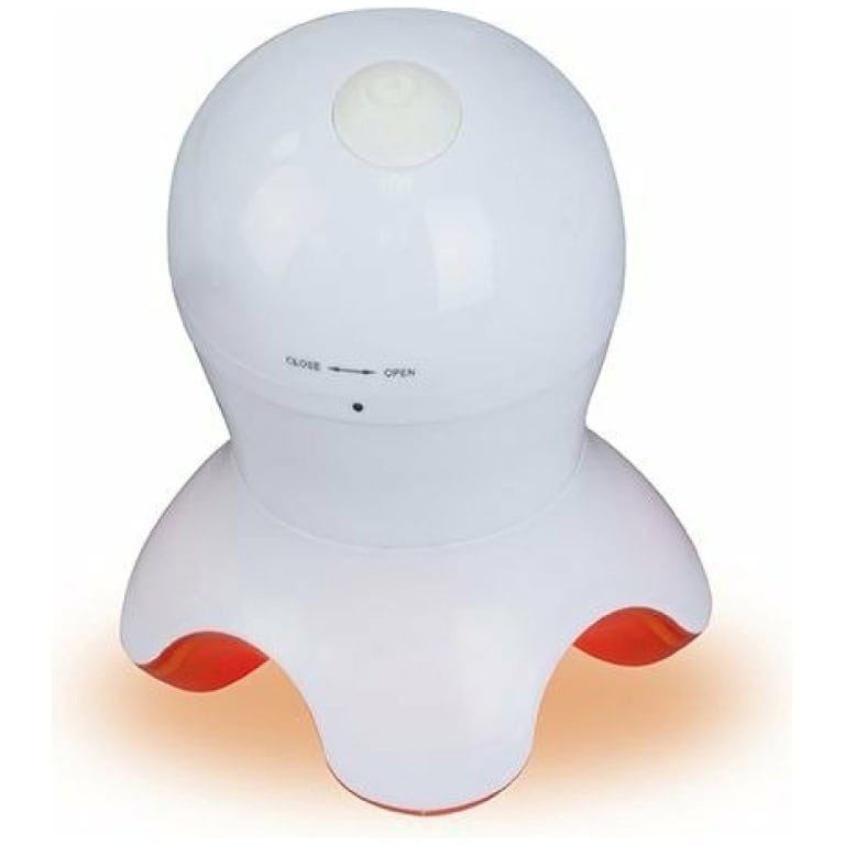 "ביטל" מיני מסג'ר לבן עם תאורה