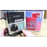 קופת חיסכון לילדים כספת קוד דיגיטלית מושכת שטרות