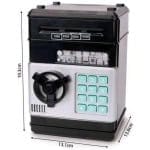 קופת חיסכון לילדים כספת קוד דיגיטלית מושכת שטרות