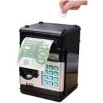 קופת חיסכון לילדים כספת קוד דיגיטלית מושכת שטרות