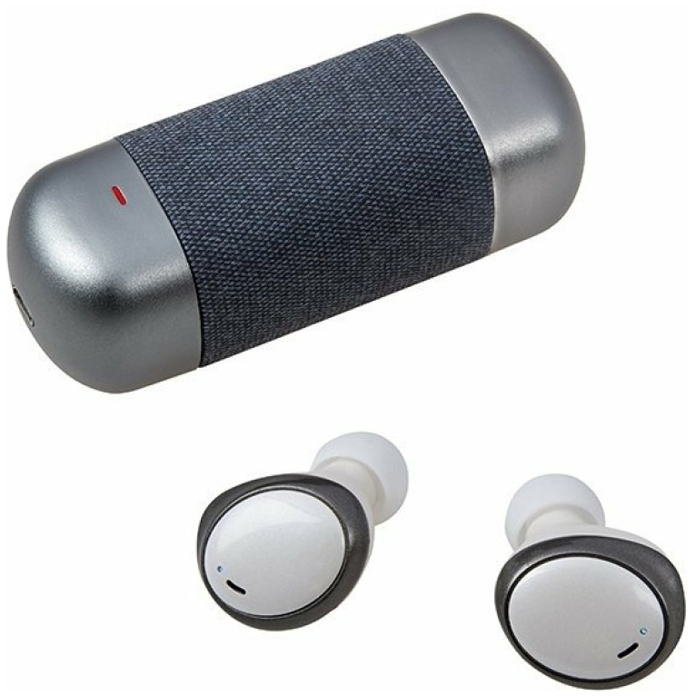 אוזניות Bluetooth אלחוטיות עם בית טעינה