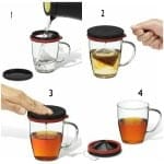 ספל לחליטה ומיצוי תיונים Savor Tea Mug