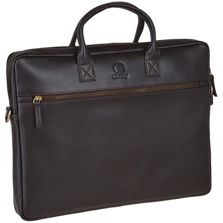 תיק עור של גבעוני עם תאים לארגון פנימי