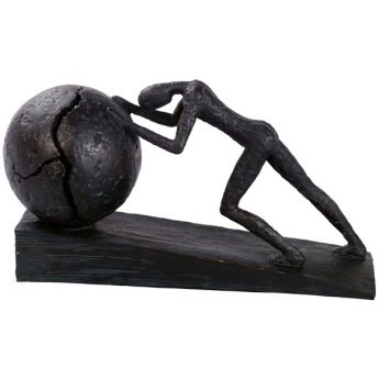 פסל אומנותי "עוצמת האדם" מבית פסלי היוקרה "GRACIA GALLERY"