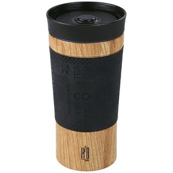 ספל תרמי חם/קר גימור WOOD מבית H2O