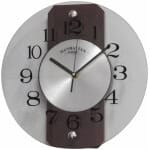 שעון קיר דמוי עץ - עגול P