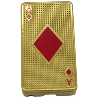 מצת קלף יוקרתית צבע זהב USB ACE