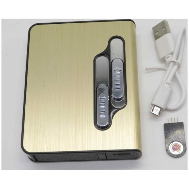 סיגריון מתכת עם מצת USB