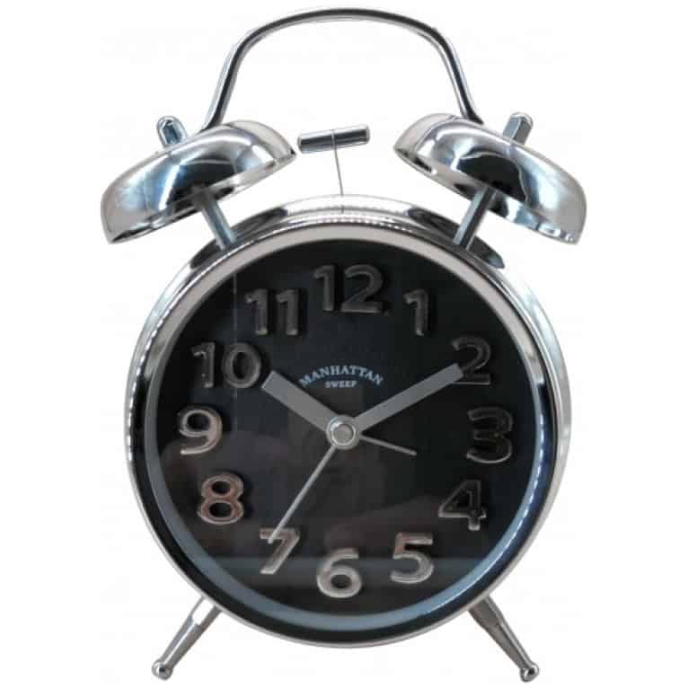 מעורר פעמונים ניקל שקט שחור