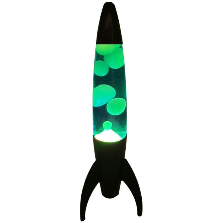 מנורת לבה צבעונית - ROCKET