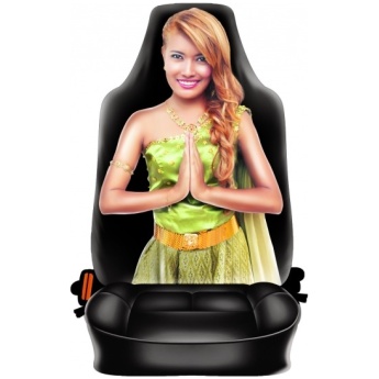 כיסוי למושב הרכב אישה תאילנדית