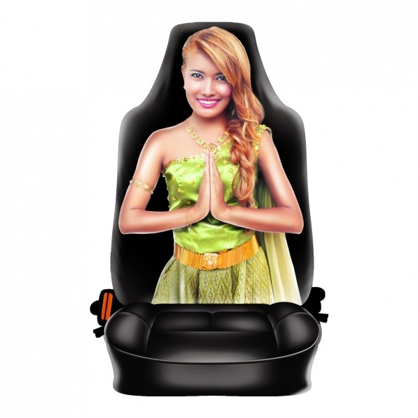 כיסוי למושב הרכב אישה תאילנדית