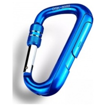 מצת שאקל מתכת בעיצוב יוקרתי USB כחול