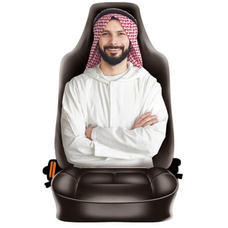 כיסוי למושב לרכב ש'ך ערבי