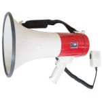 מגפון ענק ועוצמתי לסדר להפגנות