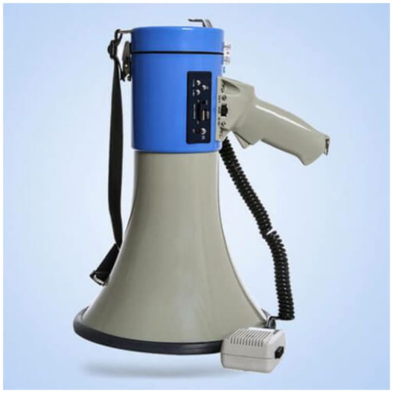 ⁦מגפון ענק ועוצמתי לסדר להפגנות⁩ – תמונה ⁦4⁩