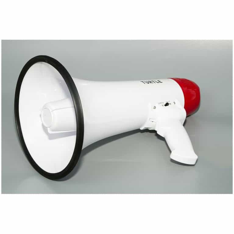 מגפון עם סירנה