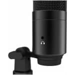 מיקרופון קונדנסר שולחני בחיבור USB עם יציאת אוזניות ופופ פילטר – תמונה 2