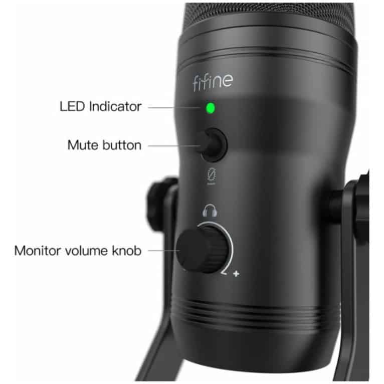 ⁦מיקרופון שולחני USB עם מעמד⁩ – תמונה ⁦3⁩