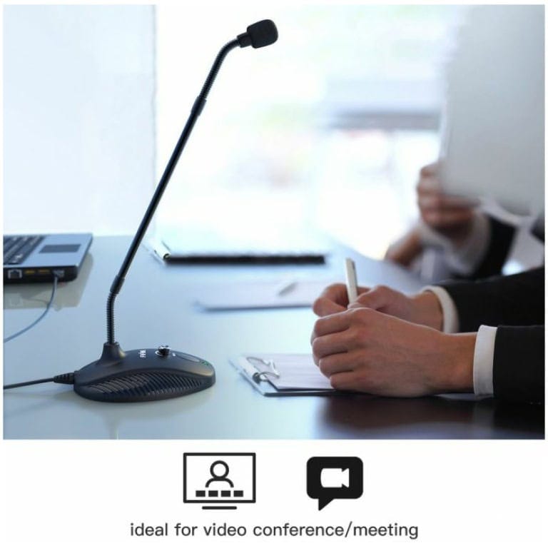 מיקרופון גוזנק USB למחשב לשיחות זום/סקייפ Fifine k052