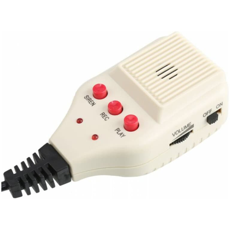 RECORDER מגפון מיקצועי להפגנות עם מיקרופון הקלטה ואופציה לסוללה נטענת ליטיום