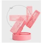 מאוורר נייד מעוצב מתקפל.נטען על ידי USB – תמונה 3