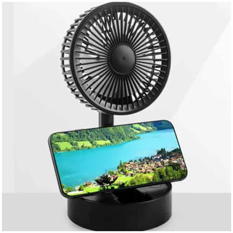 ⁦מאוורר נייד מעוצב מתקפל.נטען על ידי USB⁩ – תמונה ⁦9⁩