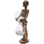 שעון חול שלד - חול לבן