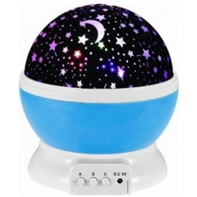 ⁦מנורת לילה מדהימה עם אורות כוכבים וירחים⁩ – תמונה ⁦2⁩