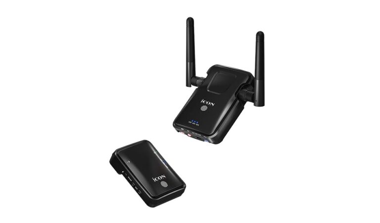 משדר אלחוטי לרמקולים אוזניות וכלי נגינה Icon AirMon Pro