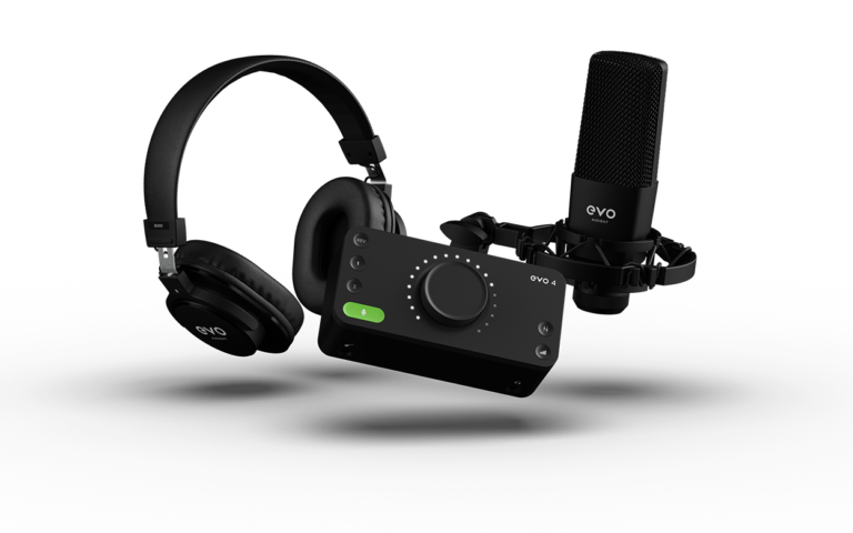 חבילת אולפן מקצועית Audient EVO Start Recording Bundle
