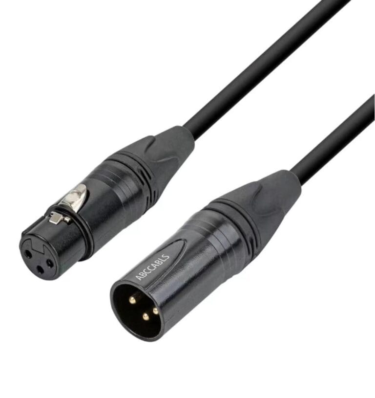 כבל XLR מקצועי באורך 10מ' דגם MA007L10 מבית ABC CABLS