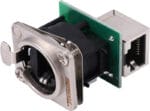 מחבר RJ45 לפנל ABC CABLS T208-1
