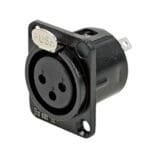 מחבר XLR שאסי - ABC CABLS T908BG