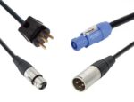 כבל XLR משולב Powercon - חשמל באורך 12 מ' ABC CABLS