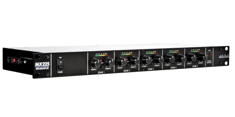 מיקסר סטריאו 5 אזורים ART Pro Audio - MX225