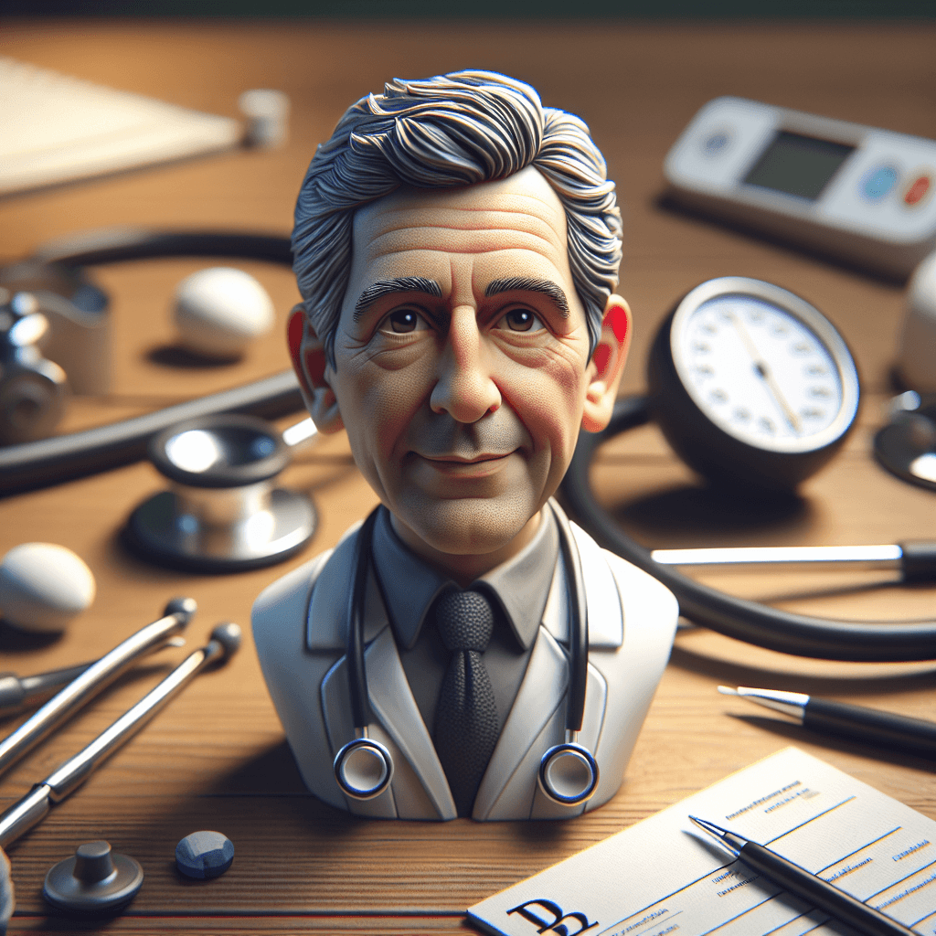פסל קריקטורה רופא – מתנה אישית מושלמת שתרגש כל איש מקצוע רפואי