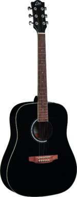 EKO Ranger 6 Black – גיטרה אקוסטית בצבע שחור