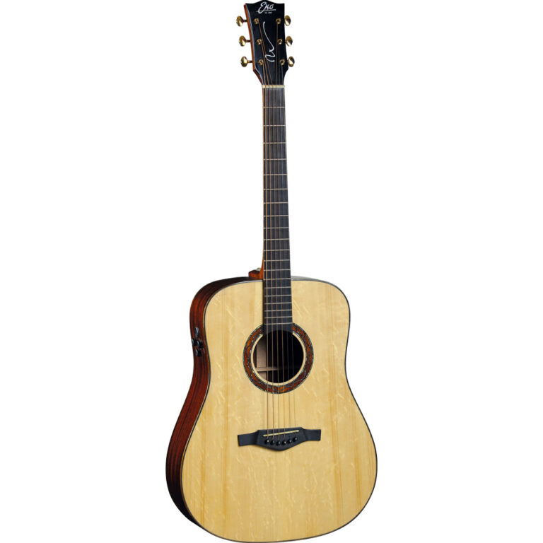 EKO WOW D800E Spruce/Sapele, גיטרה אקוסטית מוגברת עם תיק