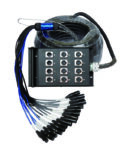 ABC Cables – מולטי כבל עם קופסה 8 כניסות/4 יציאות, 15 מ'