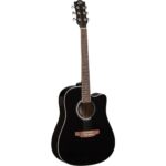 EKO Ranger CW Eq Black – גיטרה אקוסטית מוגברת בצבע שחור