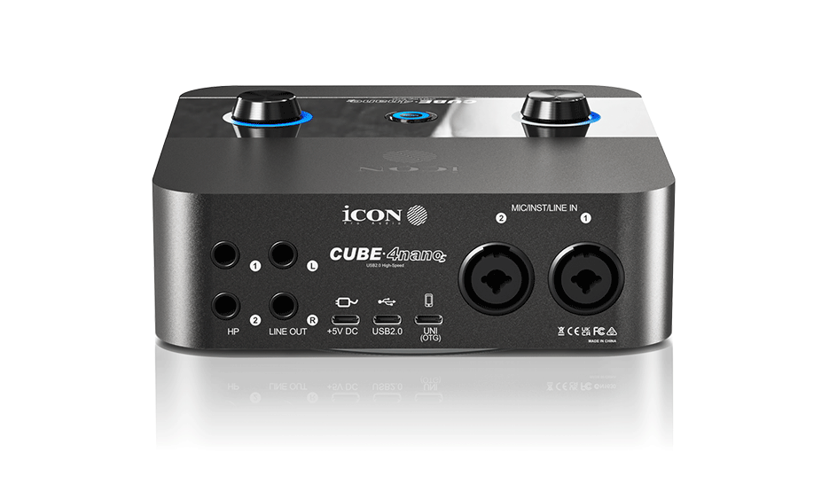 ICON Cube 4 Nano S, כרטיס קול 2 ערוצים