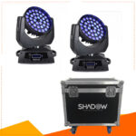 SHADOW Zoom Wash 36x12W – סט פנסים עם קייס קשיח
