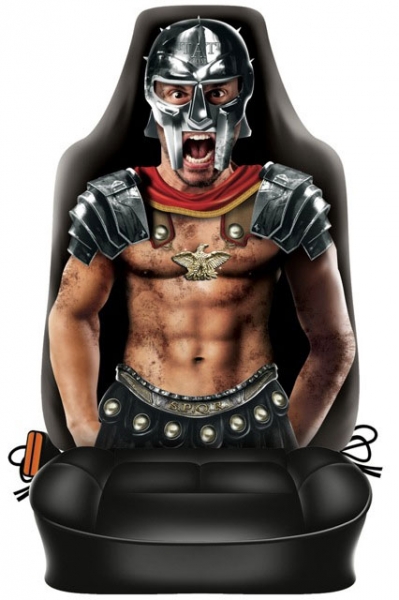 כיסוי למושב הרכב בהדפס GLADIATOR