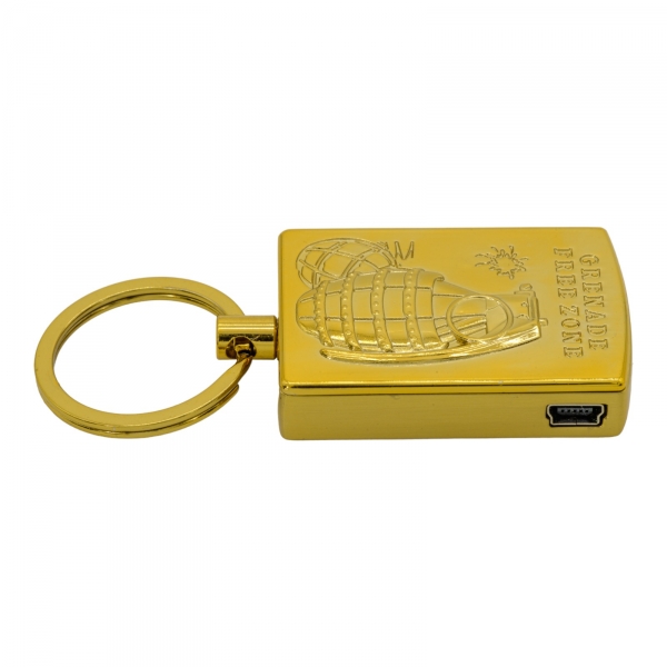 6799-1831-1.jpg ציפוי זהב - USB מצת, מצית נטען USB ללא גז, דגם TG1135