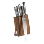 סט סכינים יוקרתי עם מעמד עץ אקציה Berlinger Haus BH3124