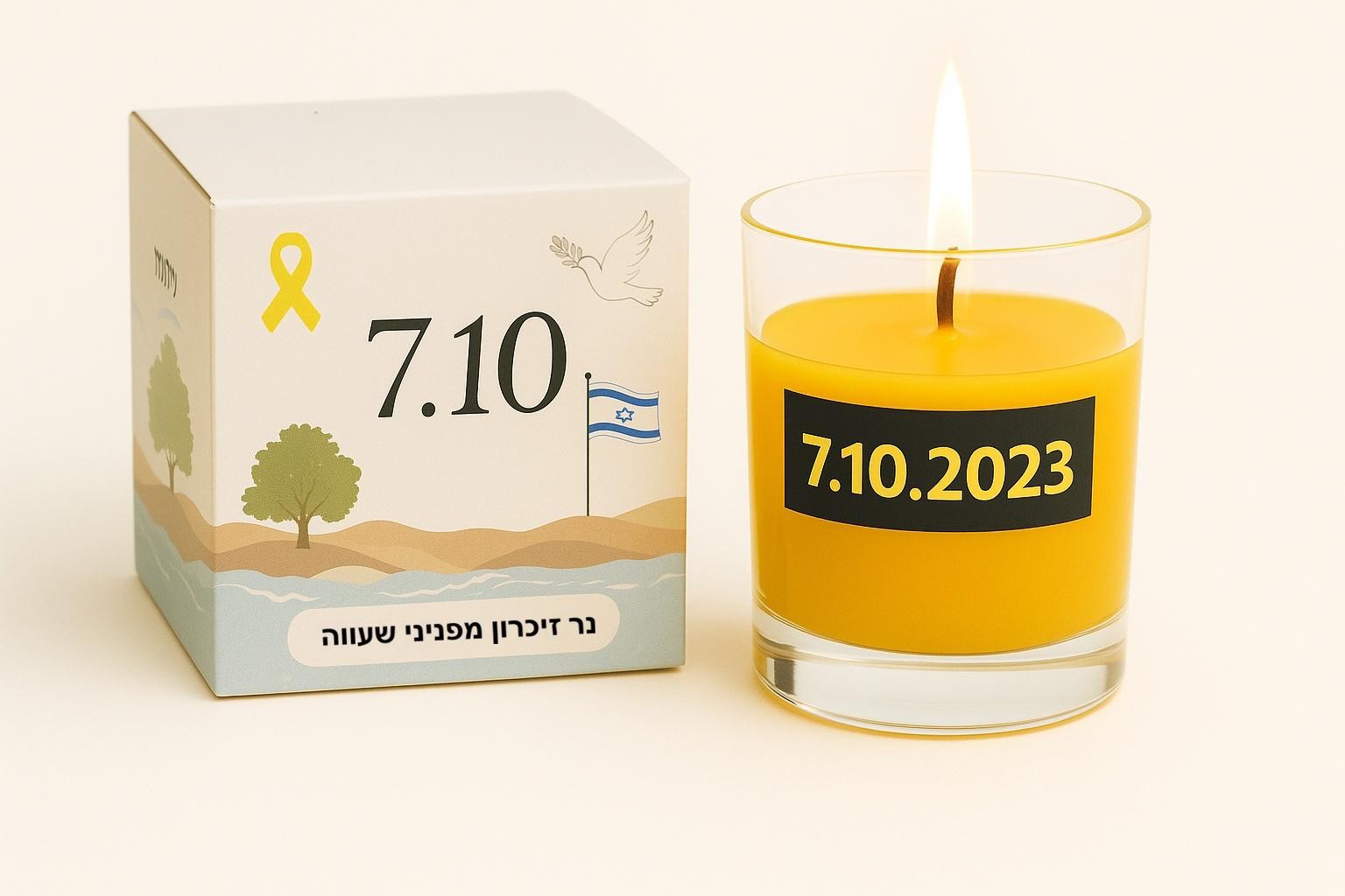 BL-710.jpeg נר זכרון פניני שעווה 7.10