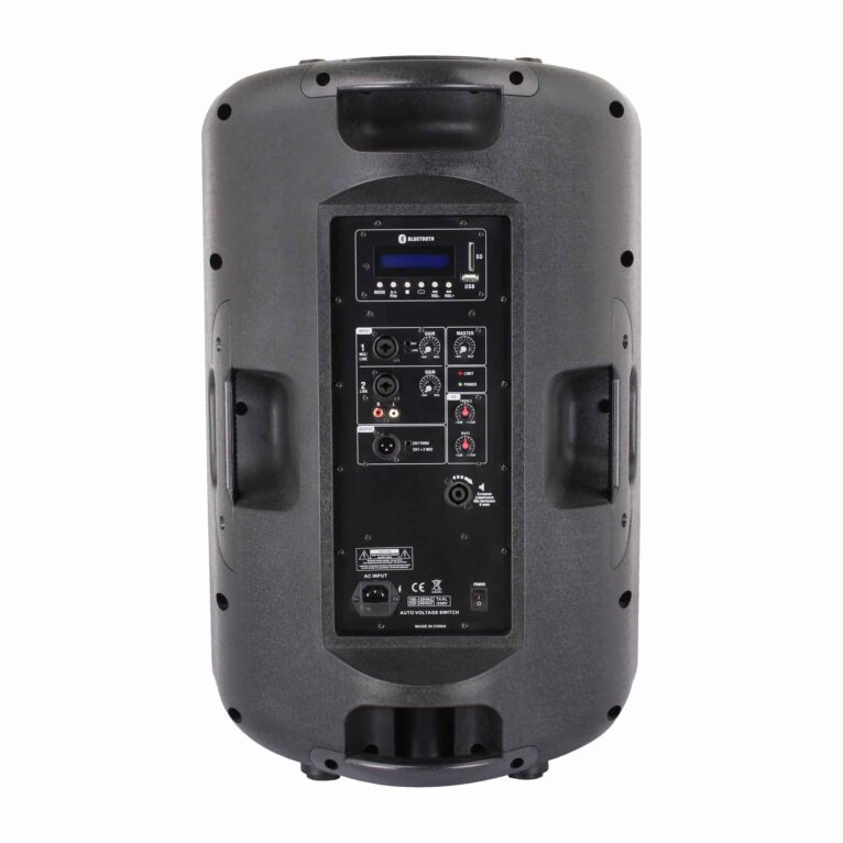 BLG Audio BP13-15, זוג רמקולים 15 אינץ' פאסיבי + אקטיבי עם אביזרים