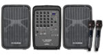 QL Milano Combo 2080 – מערכת הגברה קומפקטית עם 2 מיקרופונים אלחוטיים