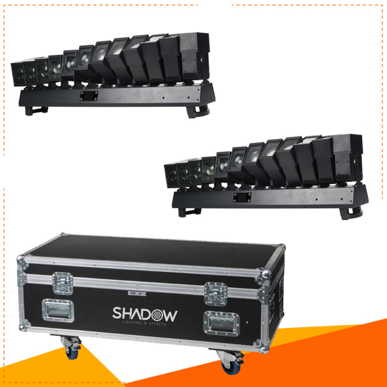 SHADOW LMB155, זוג פנסי תאורה עם קייס קשיח